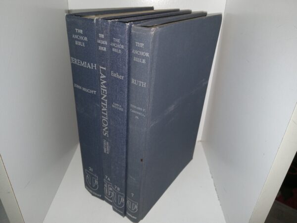 4 Vols.  of The Anchor Bible: Vol. 7: Ruth / Vol. 7A: Lamentations / Vol. 7B: Esther / Vol. 21: Jeremiah (See Details)