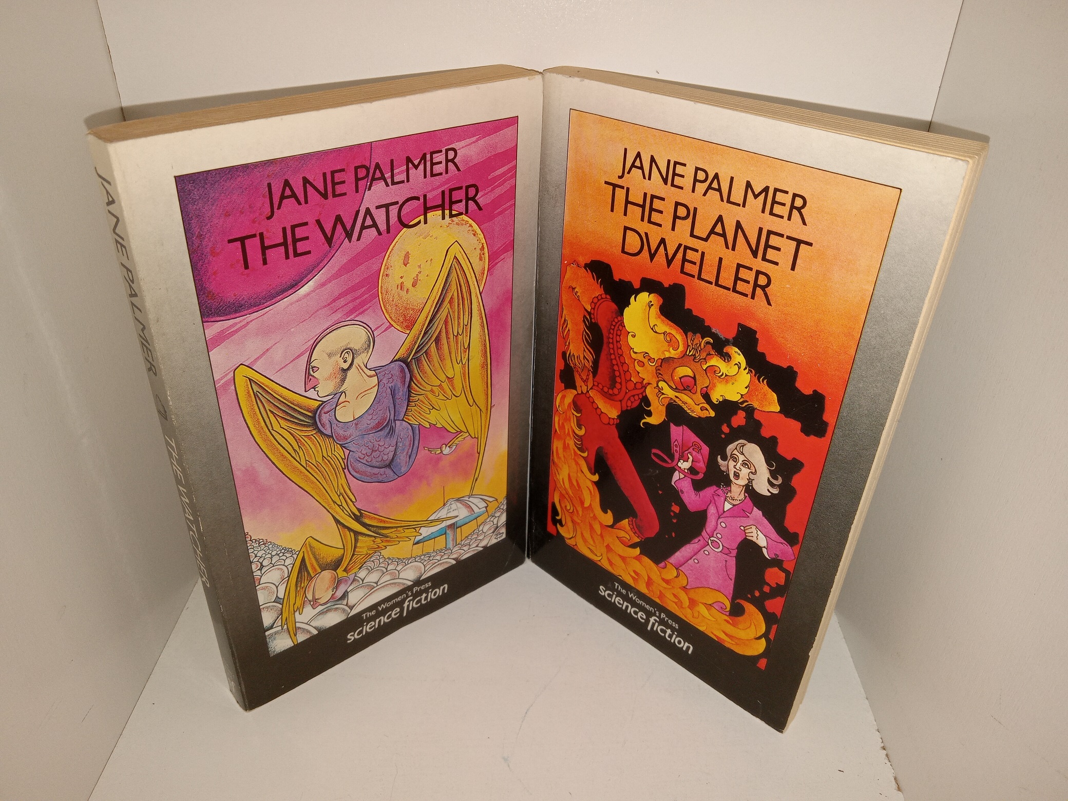 2 Sci-fi Novels by Jane Palmer: The Watcher / The Planet Dweller (See Details)