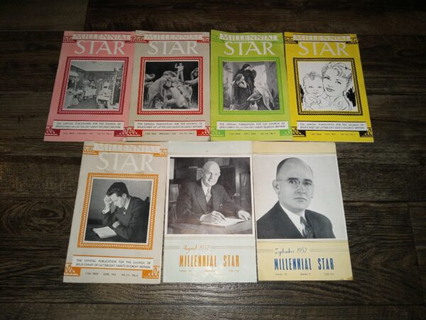 7 Issues of Millennial Star from 1952