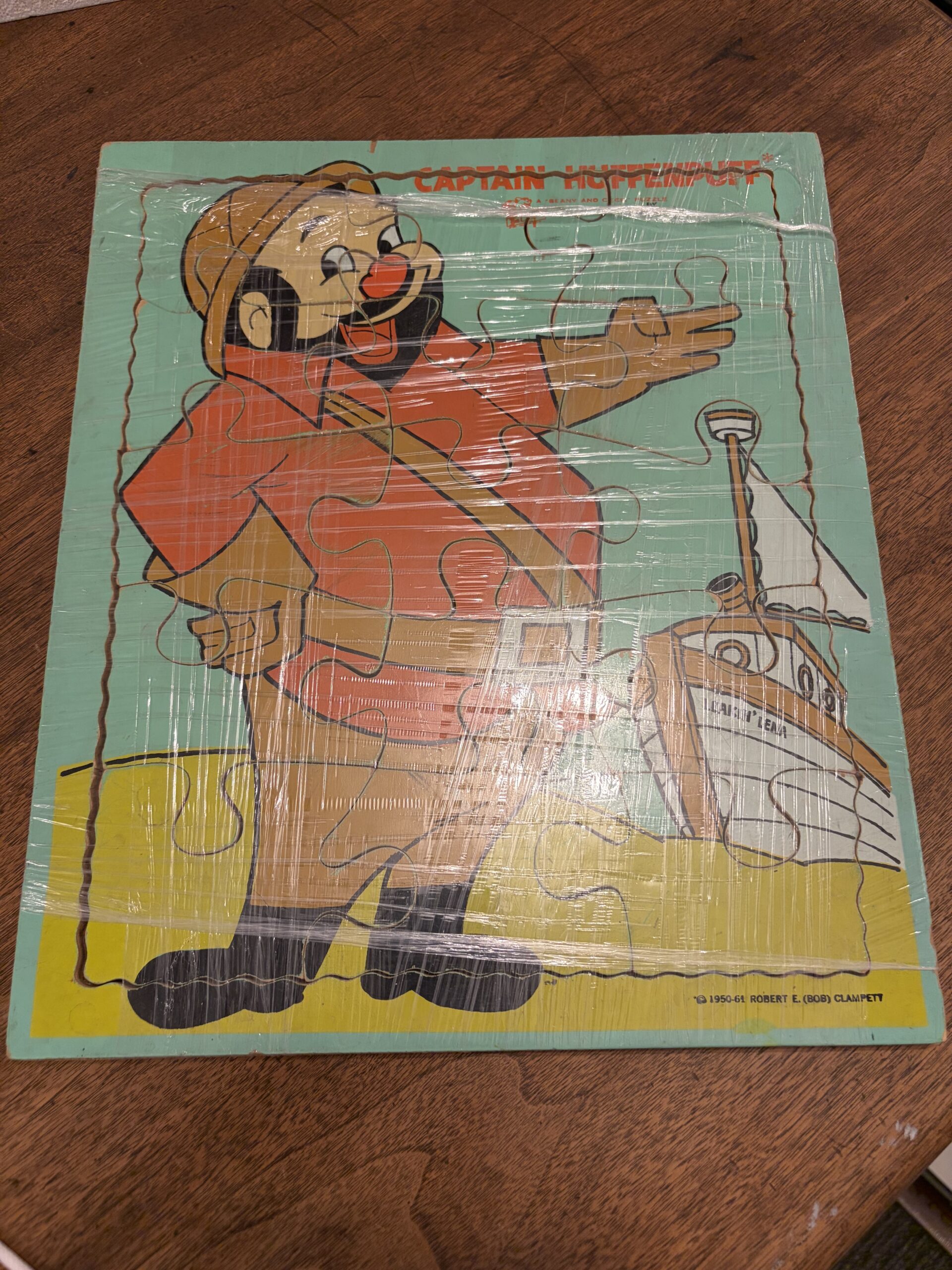 Captain Huffenpuff: A Beany and Cecil Puzzle by Playskool