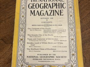 The National Geographic Magazine Vol. LIV. No. 4 – October, 1928