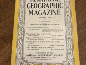 The National Geographic Magazine Vol. LIV. No. 4 – October, 1928