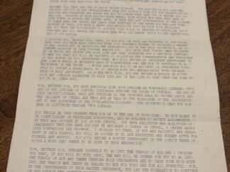 Patriarchal Blessing of Brother Donald Burton Cox – Patriarch Willard H. Clarke