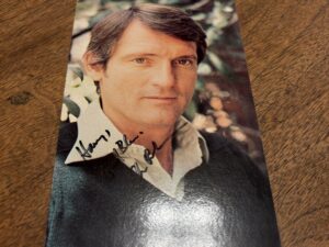 Inscribed and Signed Post Card by Actor Chris Robinson