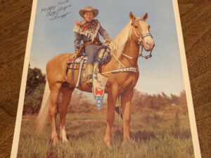 Roy Rogers Signed Picture