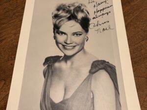 Photo Inscribed and Signed by Chris Noel