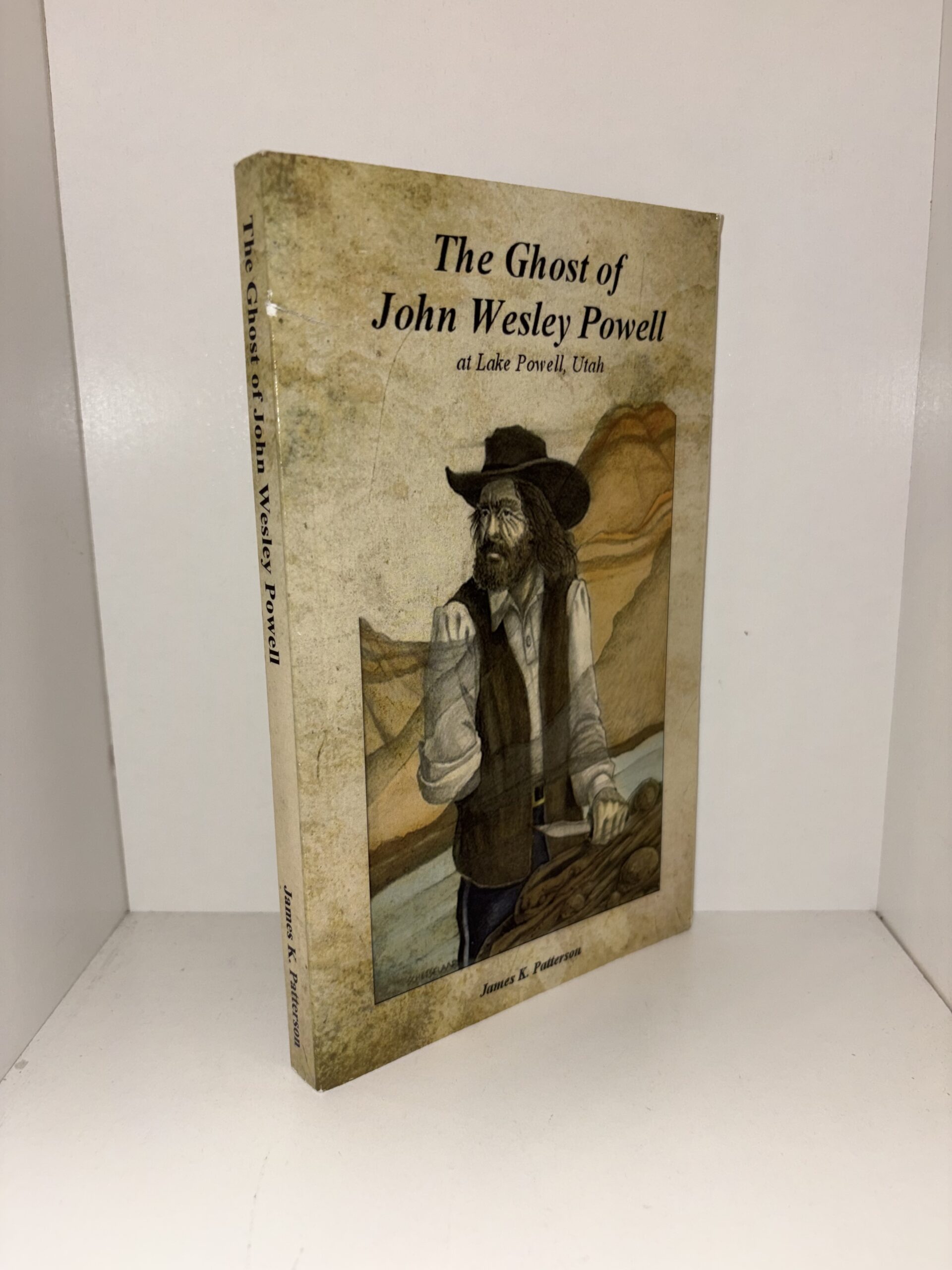 The Ghost of John Wesley Powell at Lake Powell, Utah – James K. Patterson – 2014