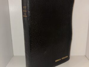 Leather-bound Holy Bible KJV – Engraved name ‘Rebecca Ferguson’