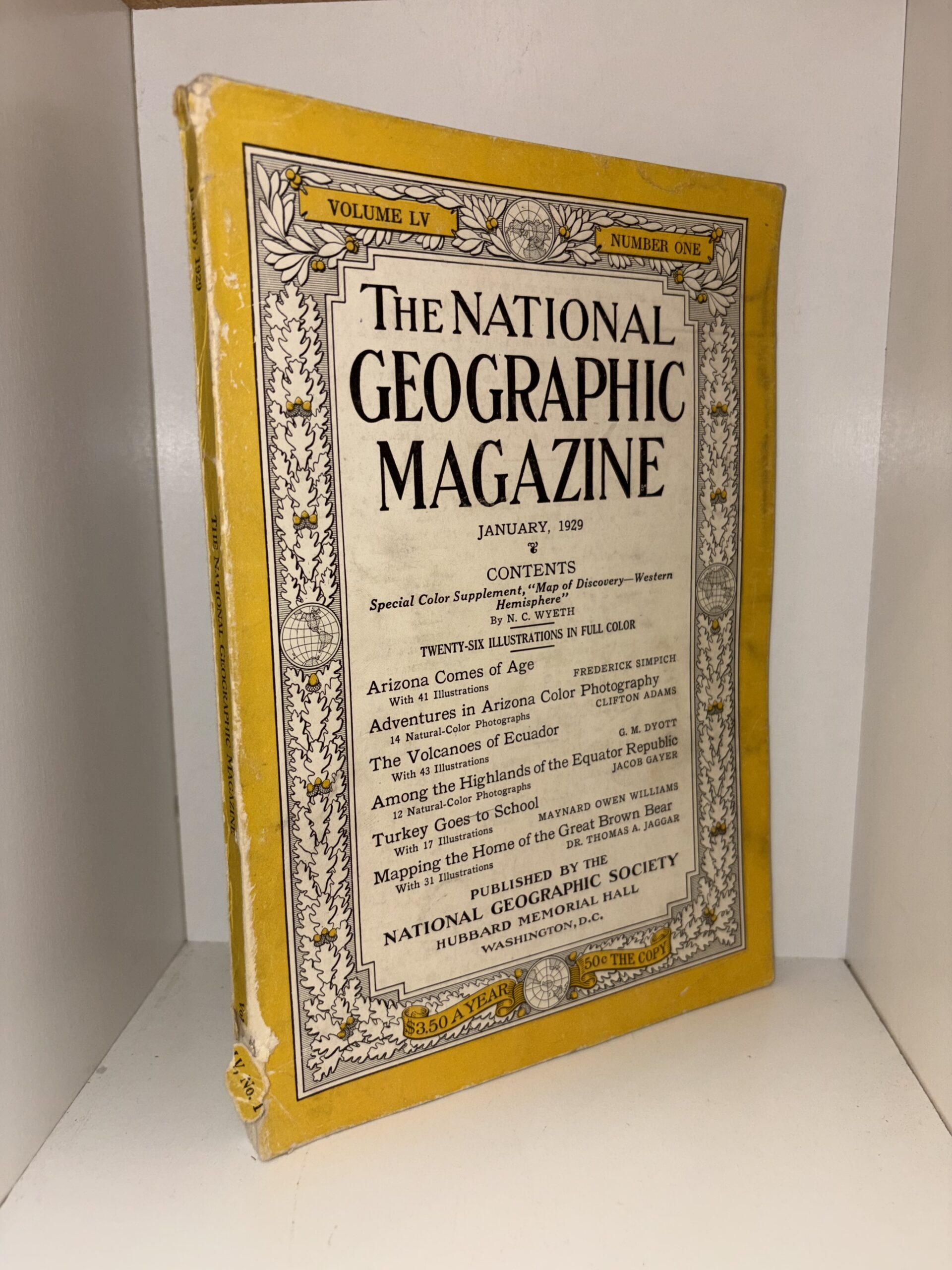 The National Geographic Magazine Volume LV Number One – January, 1929