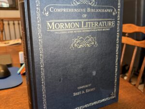 Comprehensive Bibliography of Mormon Literature – Compiled by Bret A. Eborn – 1997