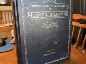 Comprehensive Bibliography of Mormon Literature – Compiled by Bret A. Eborn – 1997