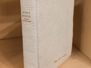 Holy Bible with Ready References / Missionary Edition / LDS / White Leather