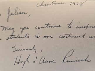 Book Signed "Hugh & Anne Pinnock" --- Answers to Gospel Questions, Vol. 3 by Joseph Fielding Smith (1958)