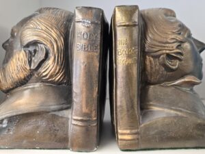 Brigham Young and Joseph Smith Book Ends
