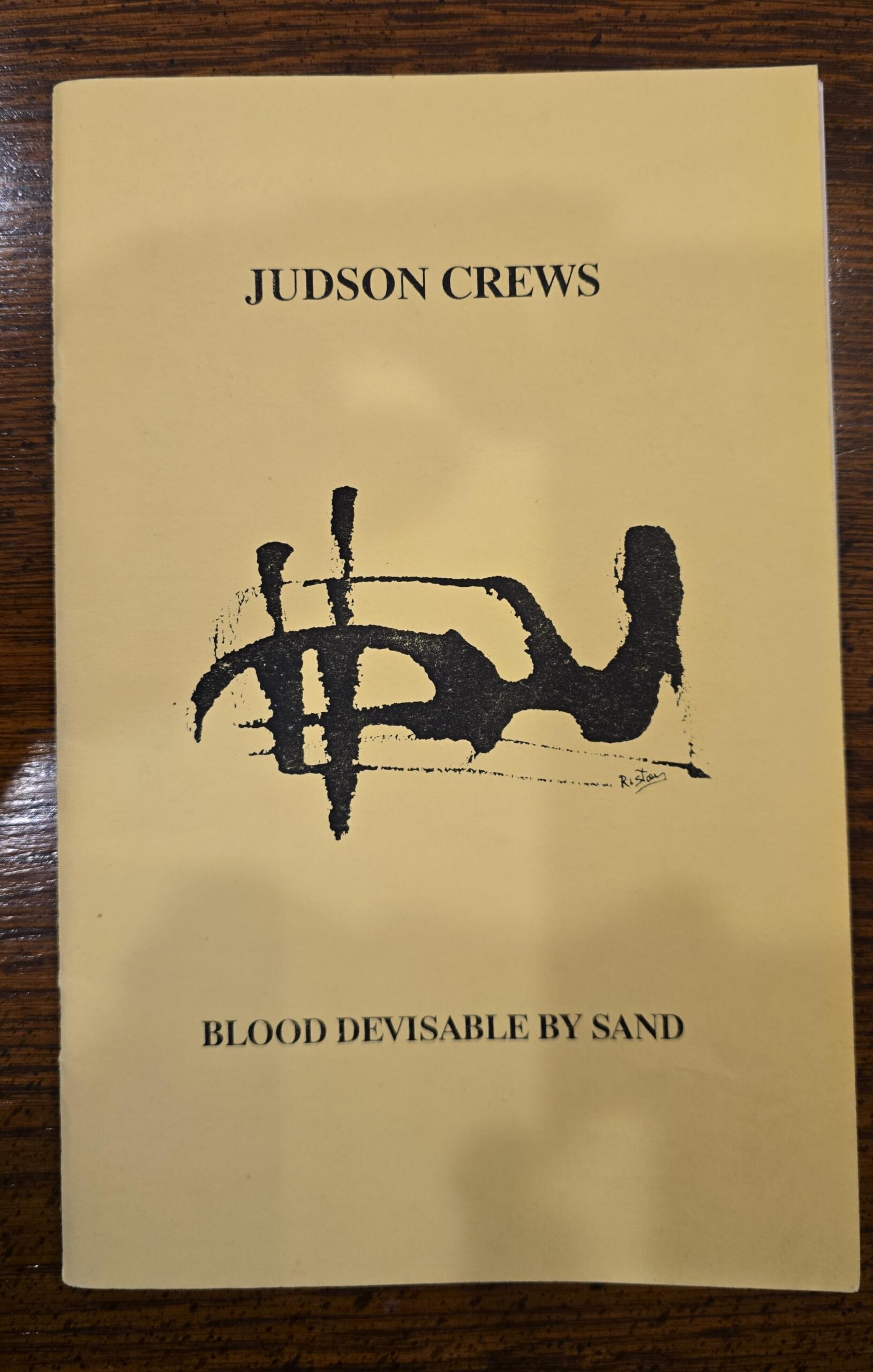 Blood Devisable By Sand by Judson Crews