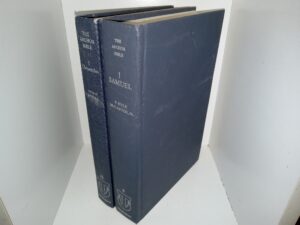 The Anchor Bible Vols. 8 & 12 (1980, 1973) ~ Translation, Introduction, Notes, and Commentary by P. Kyle McCarter, Jr., and Jacob M. Myers