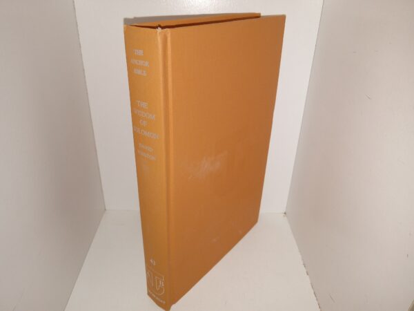 The Anchor Bible: Vol. 43: The Wisdom of Solomon (1979) ~ A New Translation with Introduction and Commentary by David Winston