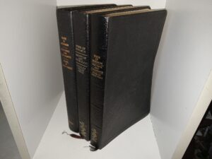 3 LDS, Black Vinyl Triple Combinations of Different Printings (1976, 1981, 1997)