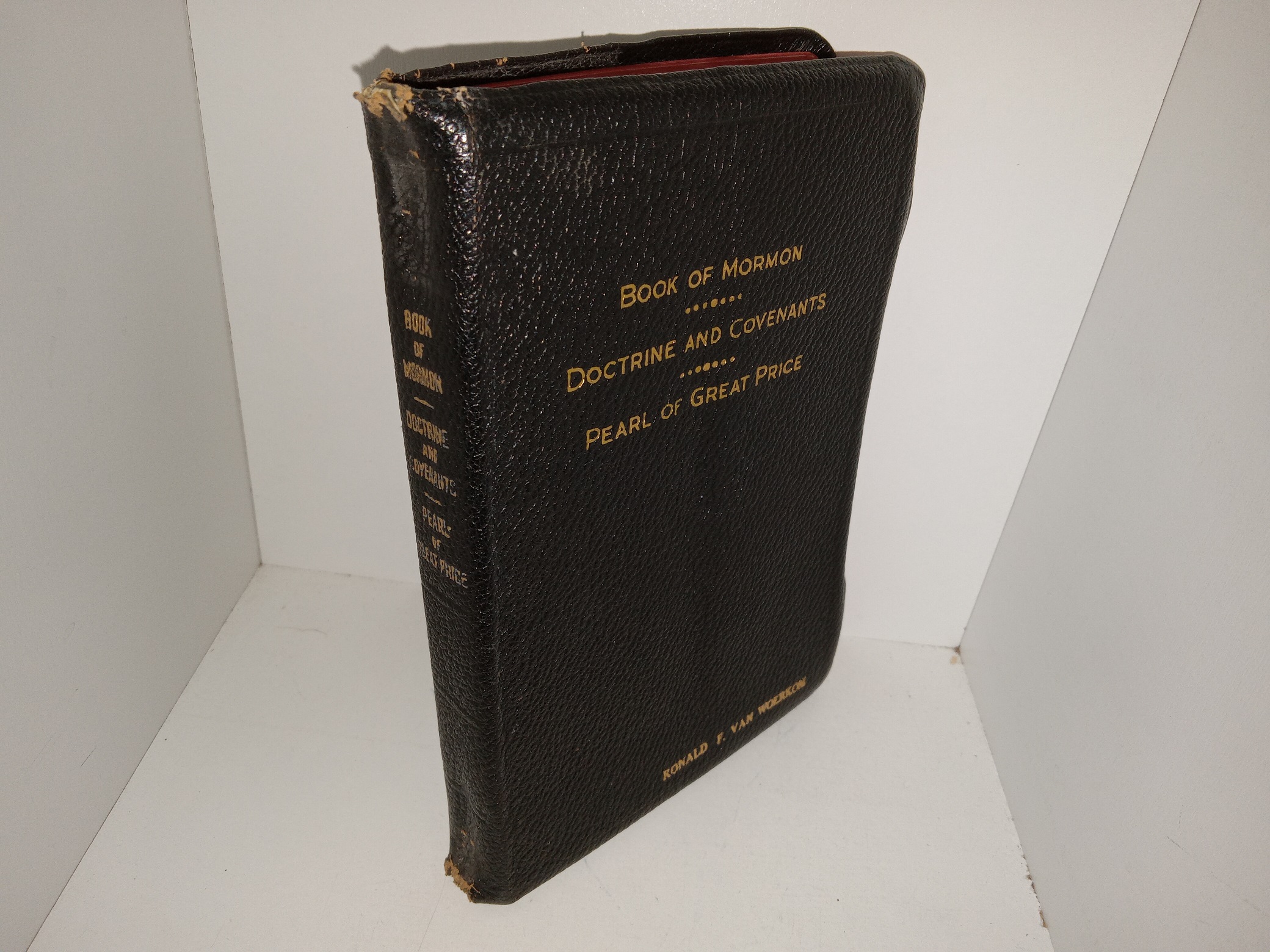 LDS, Black Leather, Triple Combination (1957)