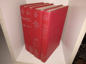 4 Ex-library Vols. of The Anchor Bible: Vols., 29, 34A, 36, & 37 (See Details)