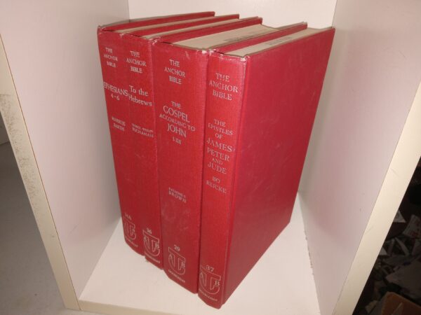 4 Ex-library Vols. of The Anchor Bible: Vols., 29, 34A, 36, & 37 (See Details)