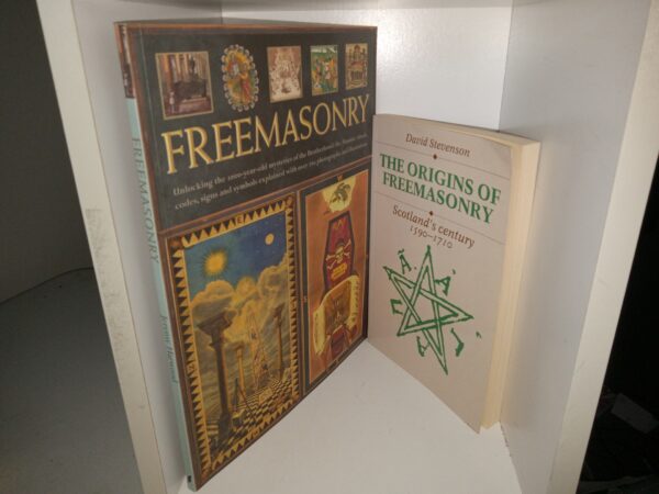 2 Books on Freemasonry: Freemasonry: Unlocking the 1000-year Old Mysteries of the Brotherhood: The Masonic Rituals, Codes, Signs and Symbols Explained with Over 200 Photographs and Illustrations / The Origins of Freemasonry: Scotland's Century 1590-1710 (See Details)