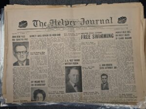 8 Issues of the Helper Journal [Utah] — Newspapers
