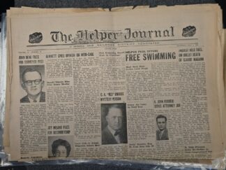 8 Issues of the Helper Journal [Utah] — Newspapers