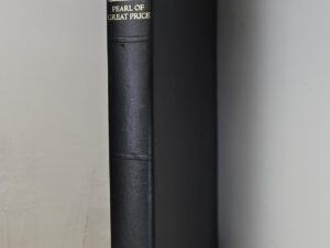 Triple Combination ~ Book of Mormon / Doctrine & Covenants / Pearl of Great Price — Black Bendable Leather Binding — [Large Size: 9.25 Inches Tall]