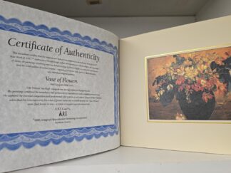 Vase of Flowers, Paul Gauguin (1848-1903) — Replica — with Certificate of Authenticity