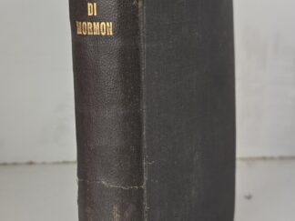 1852 --- Libro Di Mormon --- Rare First Edition Italian Book of Mormon