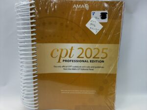 CPT 2025 Professional Edition – American Medical Association – Spiral Bound – 2025