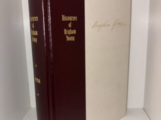 Discourses of Brigham Young – Selected and Arranged by John A. Widtsoe – 1954 (1/2 Leather)