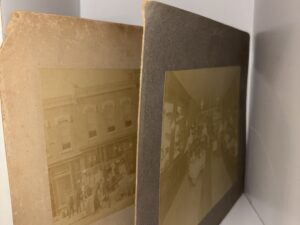 2 Old Large Photographs