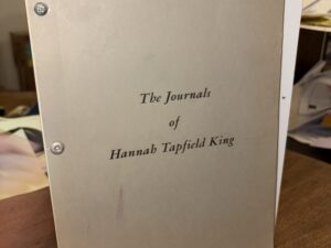 The Journal of Hannah Tapfield (Bolt bound)