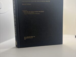 Women in Public Office: A Biographical Directory and Statistical Analysis (1978 2nd Edition)