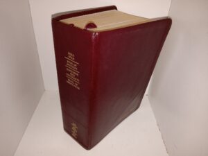 LDS, Burgundy Leather, Quadruple Combination w/ Indexing Tabs (2013)