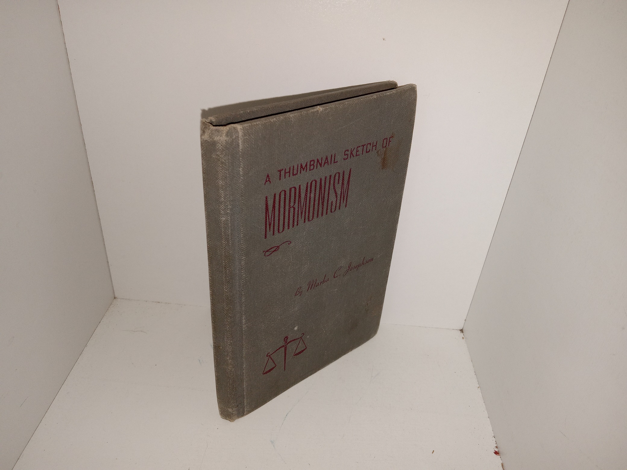 A Thumbnail Sketch of Mormonism (1946) ~ by Marba C. Josephson