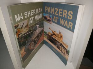 2 At War books about Tanks: M4 Sherman at War / Panzers at War (See Details)