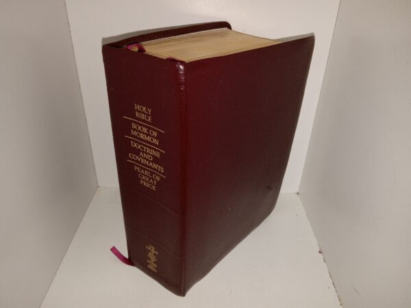LDS, Burgundy Vinyl, Quadruple Combination w/ Indexing Tabs (2004)
