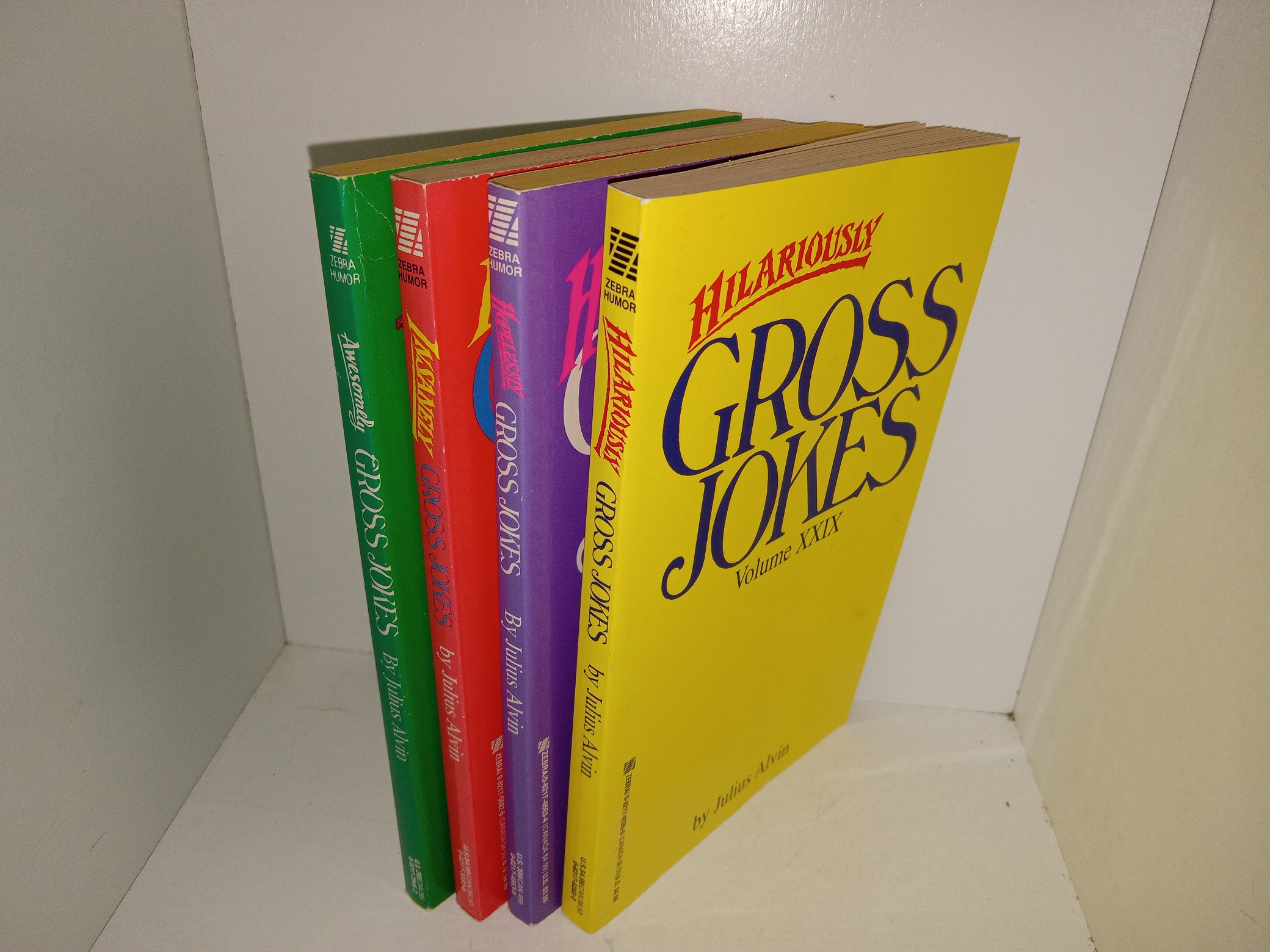 4 Vols. of Gross Jokes: Vols. 6,17, 25 & 29 (See Details)