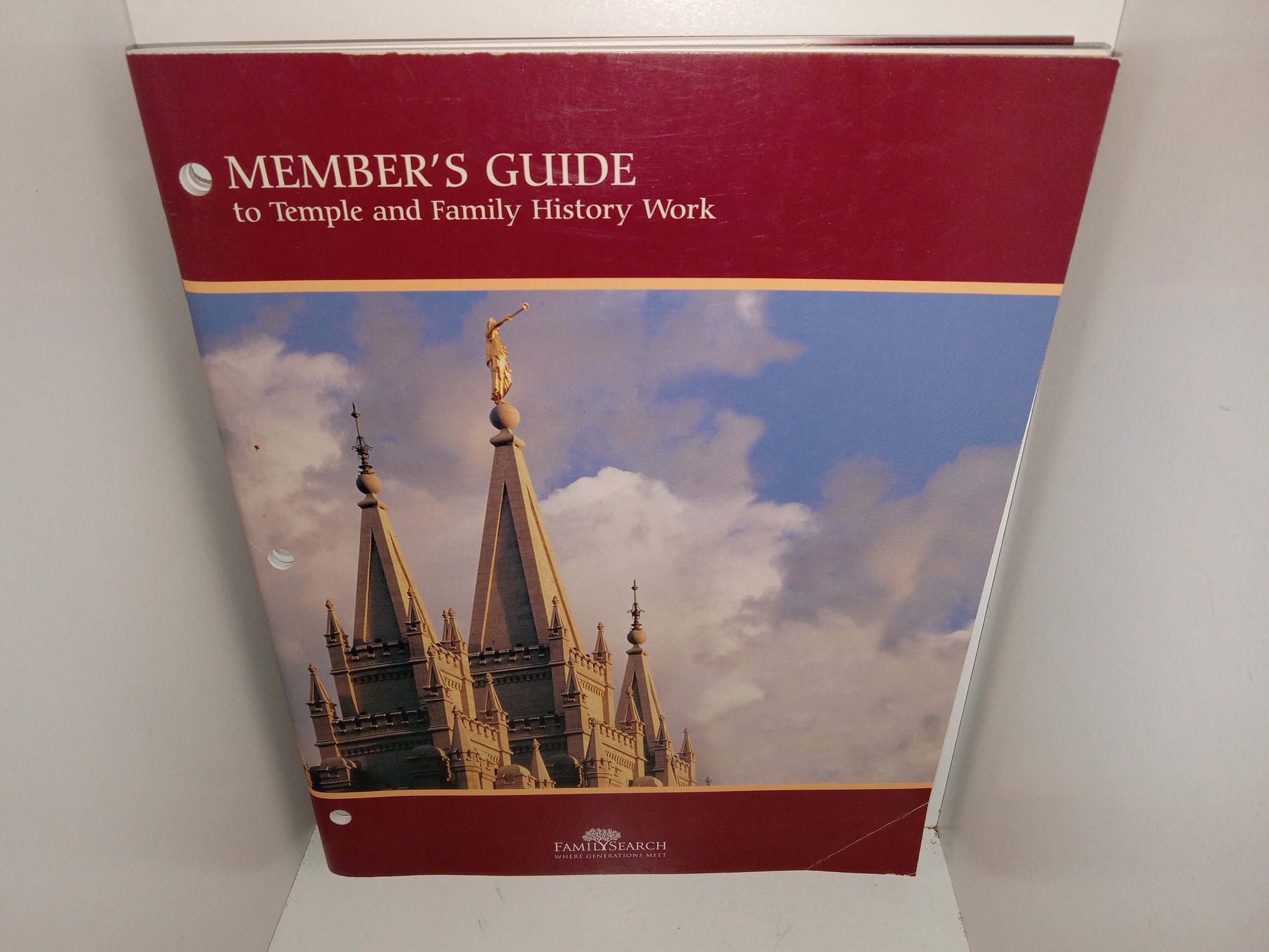 Member’s Guide to Temple and Family History Work (2009) ~ Unknown Publishing Date