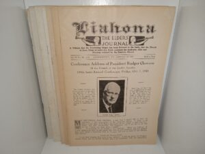 7 Misc. Issues of Liahona: The Elder’s Journal from the year 1939