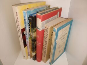 6 Books about The Dead Sea Scrolls: The Dead Sea Scrolls Deception / The Dead Sea Scrolls and Other Important Discoveries / The Mystery of the Dead Sea Scrolls Revealed / The Message of the Scrolls / The Dead Sea Scriptures / The Dead Sea Scrolls (See Details)