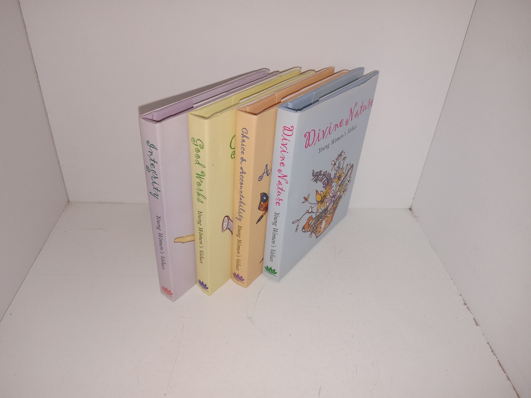 4 LDS Books about the Yong Women’s Values (See Details)