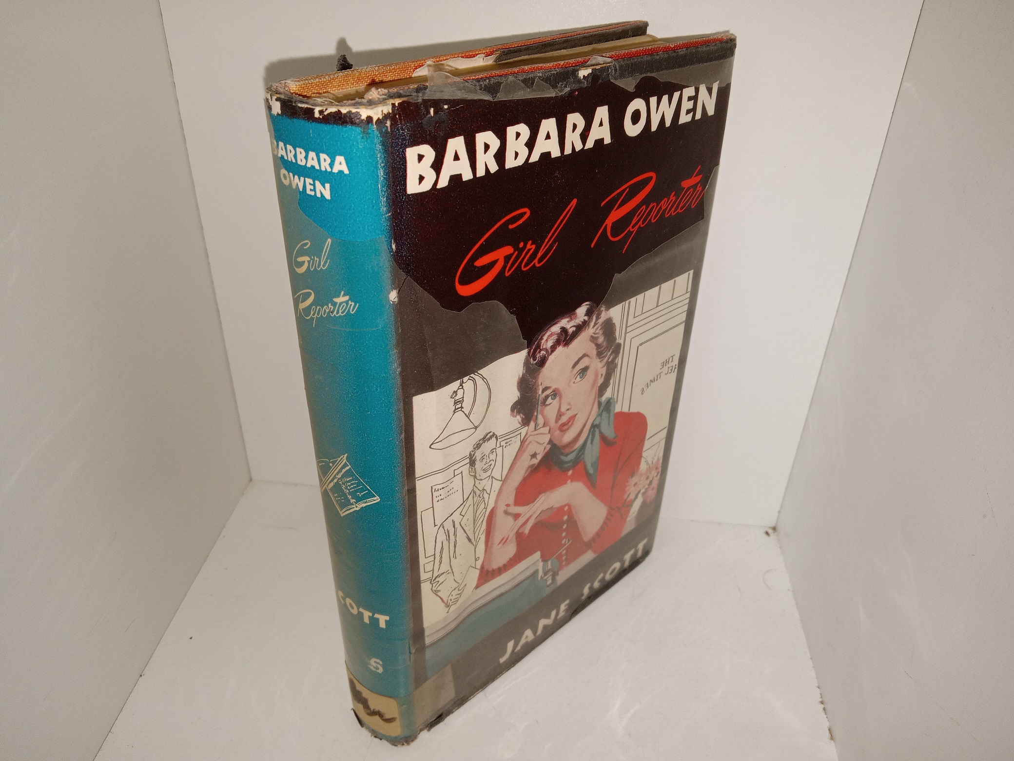 Barbara Owen: Girl Reporter (Ex-library) (1956) ~ by Jane Scott