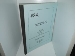 Joseph Smith, Jr.’s Rare Reprints: Elders’ Journal: Joseph Smith, Jr., Far West, Mo. 1838 (1991)