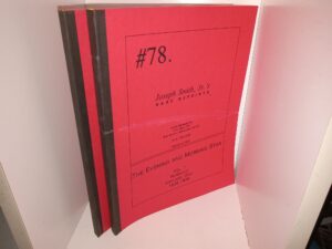 Joseph Smith, Jr.’s Rare Reprints: the evening and Morning Star Vols. 1-2 (1991)