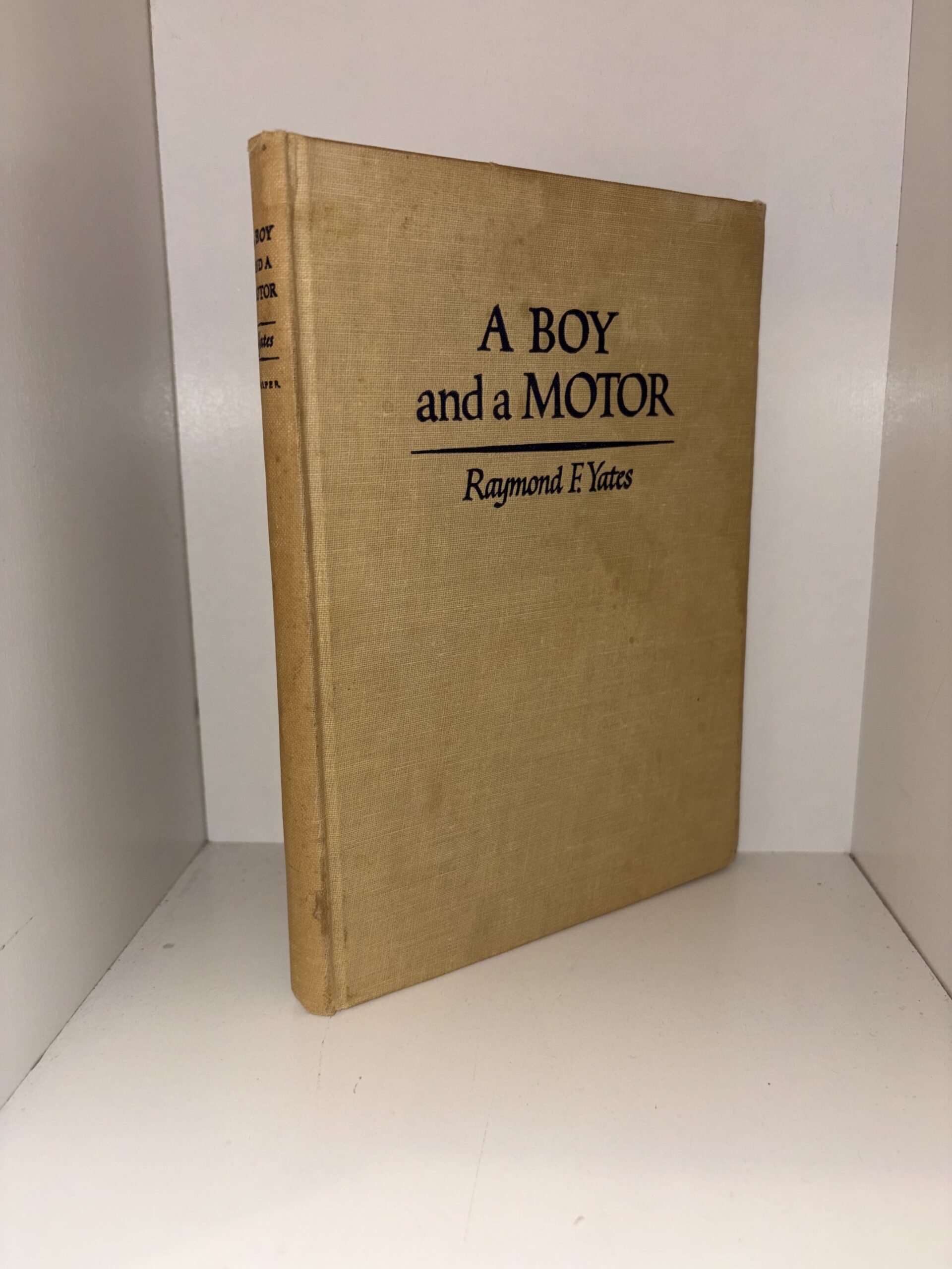 A Boy and a Motor – Raymond F. Yates – 1944