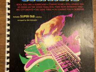 Guitar Superstar Series: Scorpions (includes super-tab notation) – arranged by Ray Donato